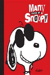 Book cover of Many Faces of Snoopy by Charles M. Schulz