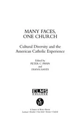 Book cover of Many Faces, One Church by Peter C. Phan