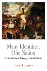 Book cover of Many Identities, One Nation by Liam Riordan