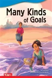 Book cover of Many Kinds of Goals by Gail Riley