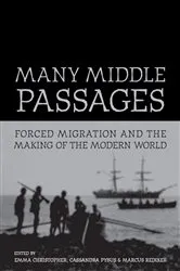Book cover of Many Middle Passages by Emma Christopher