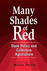 Book cover of Many Shades of Red by Mieke Meurs