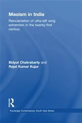 Book cover of Maoism in India by Bidyut Chakrabarty