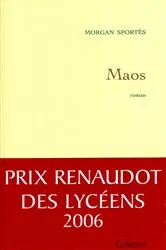 Book cover of Maos by Morgan Sportès