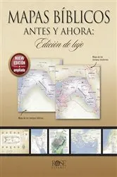 Book cover of Mapas bíblicos antes y ahora: Edición de lujo by Rose Publishing