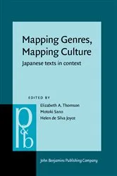 Book cover of Mapping Genres, Mapping Culture by Elizabeth A. Thomson