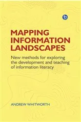 Book cover of Mapping Information Landscapes by Andrew Whitworth