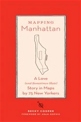 Book cover of Mapping Manhattan by Becky Cooper