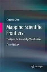 Book cover of Mapping Scientific Frontiers (2nd ed.) by Chaomei Chen