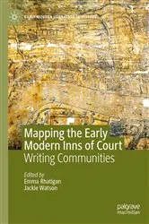 Book cover of Mapping the Early Modern Inns of Court by Emma Rhatigan