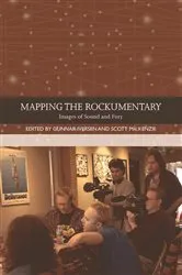 Book cover of Mapping the Rockumentary by Gunnar Iversen