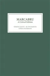 Book cover of Marcabru: A Critical Edition by Simon Gaunt