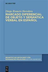 Book cover of Marcado diferencial de objeto y semántica verbal en español by Unknown