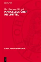 Book cover of Marcellus über Heilmittel (2nd ed.) by Max Niedermann