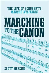 Book cover of Marching to the Canon by Scott Messing