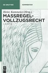 Book cover of Maßregelvollzugsrecht (3rd ed.) by Heinz Kammeier