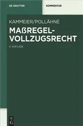Book cover of Maßregelvollzugsrecht (4th ed.) by Heinz Kammeier