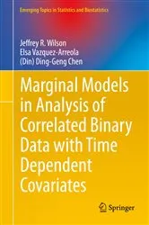 Book cover of Marginal Models in Analysis of Correlated Binary Data with Time Dependent Covariates by Unknown