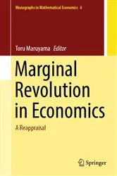 Book cover of Marginal Revolution in Economics by Unknown