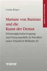 Book cover of Mariane von Rantzau und die Kunst der Demut by Ursula Röper