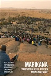 Book cover of Marikana by Julian Brown