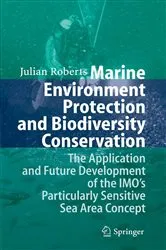 Book cover of Marine Environment Protection and Biodiversity Conservation by Julian Roberts