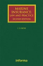Book cover of Marine Insurance (2nd ed.) by Francis Rose