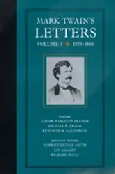 Book cover of Mark Twain's Letters, Volume 1 by Mark Twain
