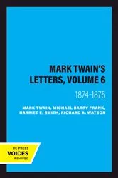 Book cover of Mark Twain's Letters, Volume 6 by Mark Twain