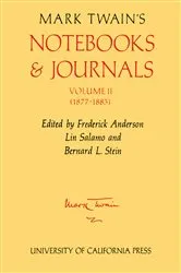 Book cover of Mark Twain's Notebooks and Journals, Volume II by Mark Twain