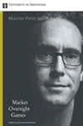 Book cover of Market Oversight Games by Maarten Pieter Schinkel