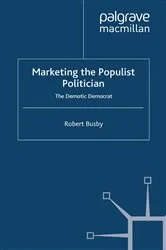 Book cover of Marketing the Populist Politician by R. Busby