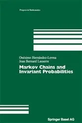 Book cover of Markov Chains and Invariant Probabilities by Onésimo Hernández-Lerma