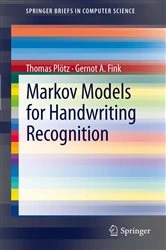 Book cover of Markov Models for Handwriting Recognition by Thomas Plötz