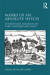 Book cover of Marks of an Absolute Witch by Orna Alyagon Darr