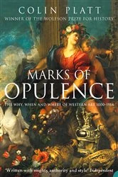 Book cover of Marks of Opulence by Colin Platt