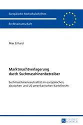 Book cover of Marktmachtverlagerung durch Suchmaschinenbetreiber by Max Erhard