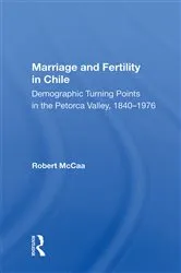 Book cover of Marriage And Fertility In Chile by Unknown