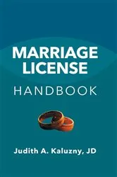 Book cover of Marriage License Handbook by Kaluzny, Judith, A