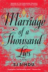 Book cover of Marriage of a Thousand Lies by SJ Sindu