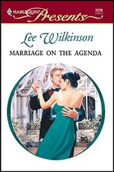 Book cover of Marriage on the Agenda by Lee Wilkinson