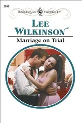 Book cover of Marriage on Trial by Lee Wilkinson