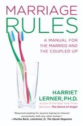 Book cover of Marriage Rules by Harriet Lerner