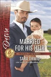 Book cover of Married for His Heir by Lynne Graham
