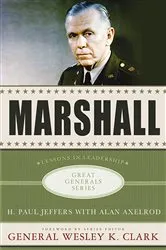 Book cover of Marshall: Lessons in Leadership by H. Paul Jeffers