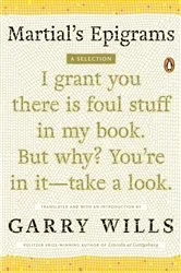 Book cover of Martial's Epigrams by Garry Wills
