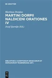 Book cover of Martini Dorpii Naldiceni Orationes IV by Martinus Dorpius