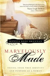 Book cover of Marvelously Made by Monica Rose Brennan