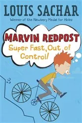 Book cover of Marvin Redpost #7: Super Fast, Out of Control! by Louis Sachar