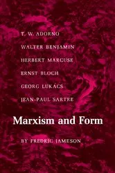 Book cover of Marxism and Form by Fredric Jameson